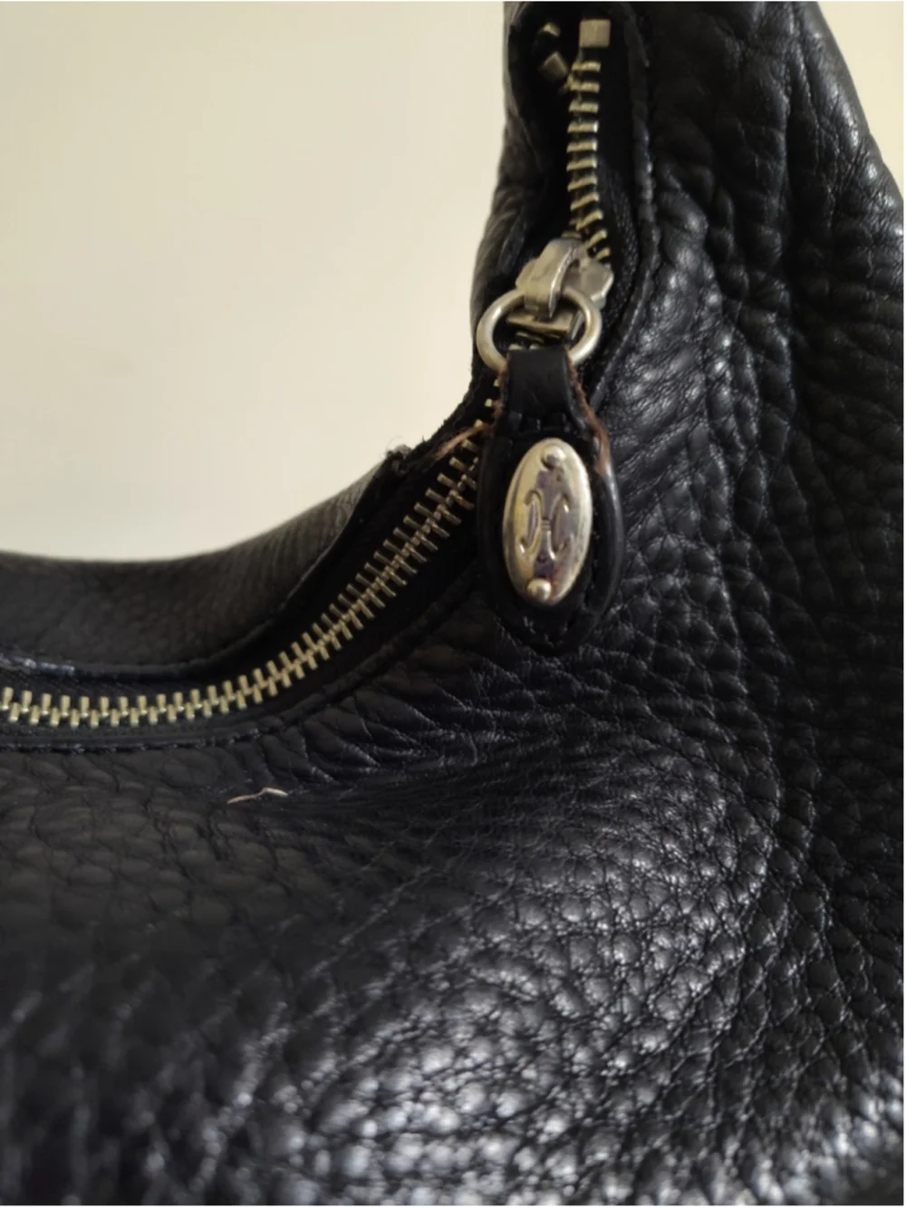 Women's Cole Haan Black Leather Hobo Bag One Size